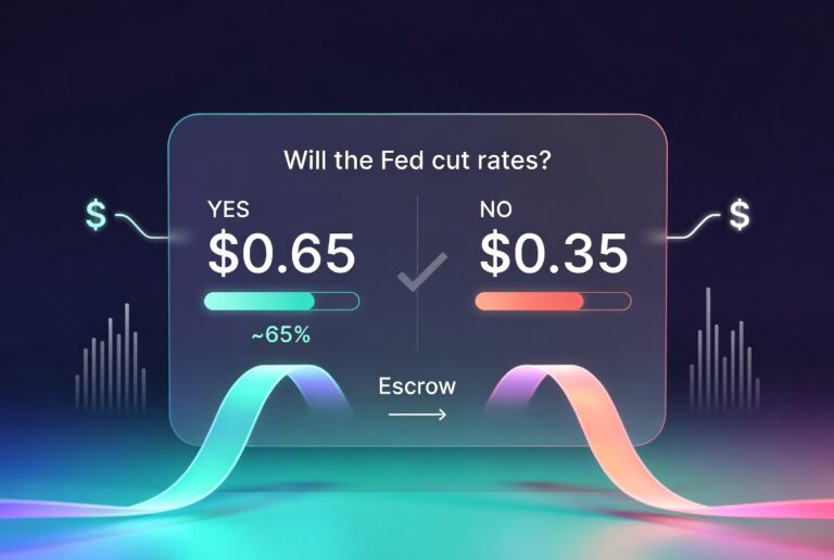Will the fed cut rates prediction market example
