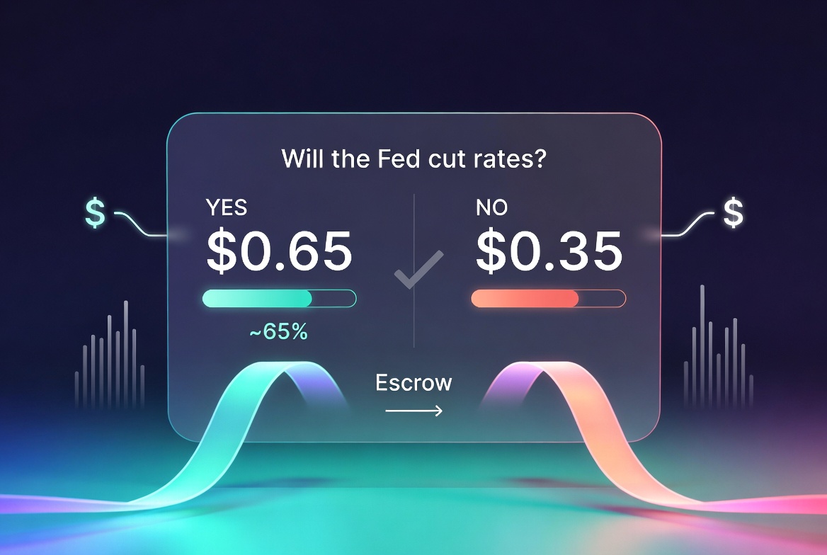 Will the fed cut rates prediction market example